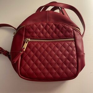 Maroon purse